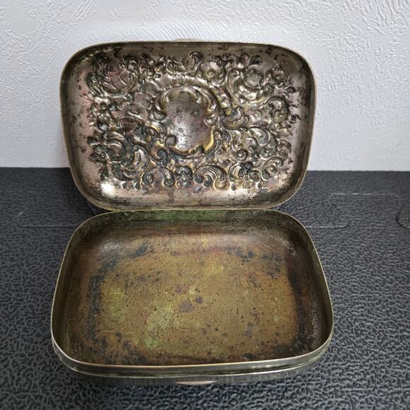 Antique Sterling Silver Gillette Shaving Kit – Vintage Collectible Grooming Set - Picture 6 of 7